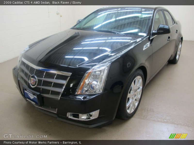 Black Raven / Ebony 2009 Cadillac CTS 4 AWD Sedan