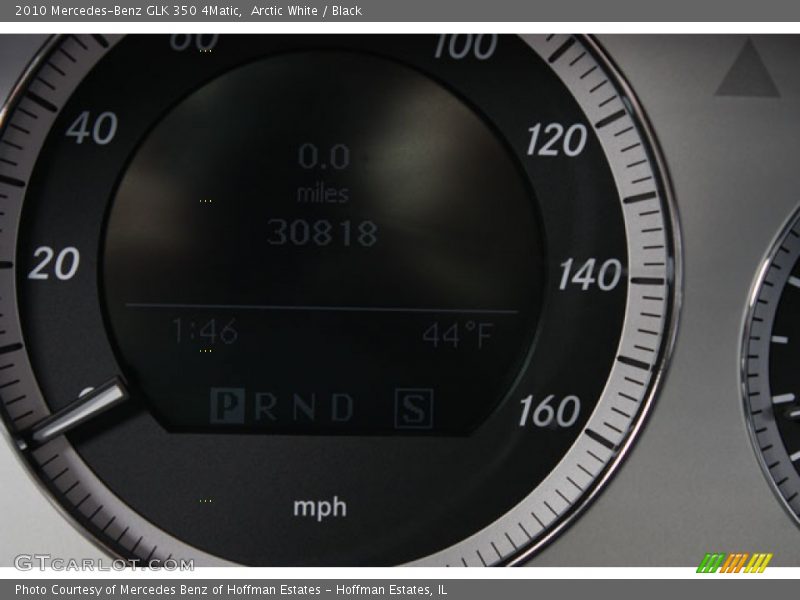 Arctic White / Black 2010 Mercedes-Benz GLK 350 4Matic