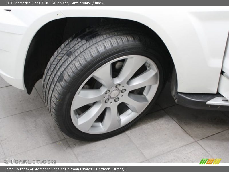 Arctic White / Black 2010 Mercedes-Benz GLK 350 4Matic