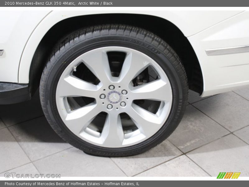Arctic White / Black 2010 Mercedes-Benz GLK 350 4Matic