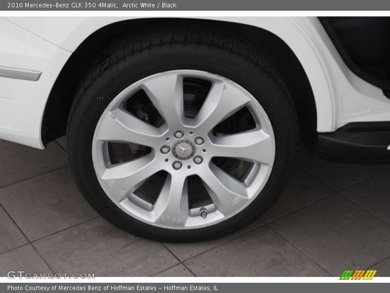 Arctic White / Black 2010 Mercedes-Benz GLK 350 4Matic