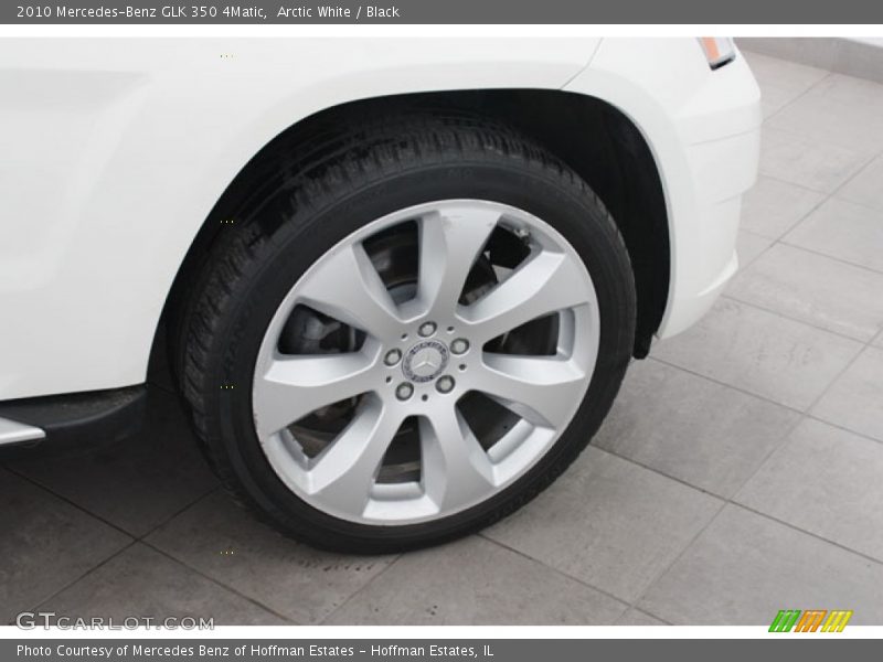 Arctic White / Black 2010 Mercedes-Benz GLK 350 4Matic