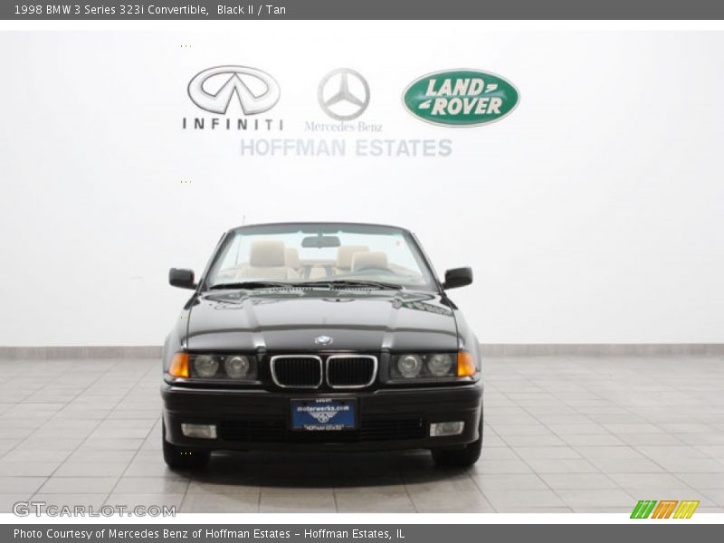 Black II / Tan 1998 BMW 3 Series 323i Convertible