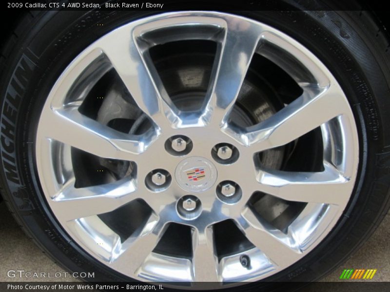 Black Raven / Ebony 2009 Cadillac CTS 4 AWD Sedan