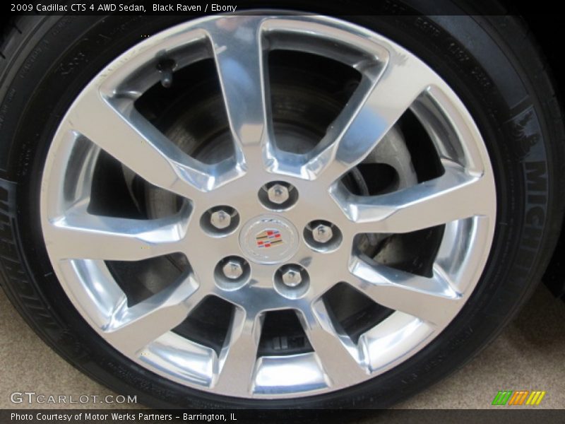 Black Raven / Ebony 2009 Cadillac CTS 4 AWD Sedan