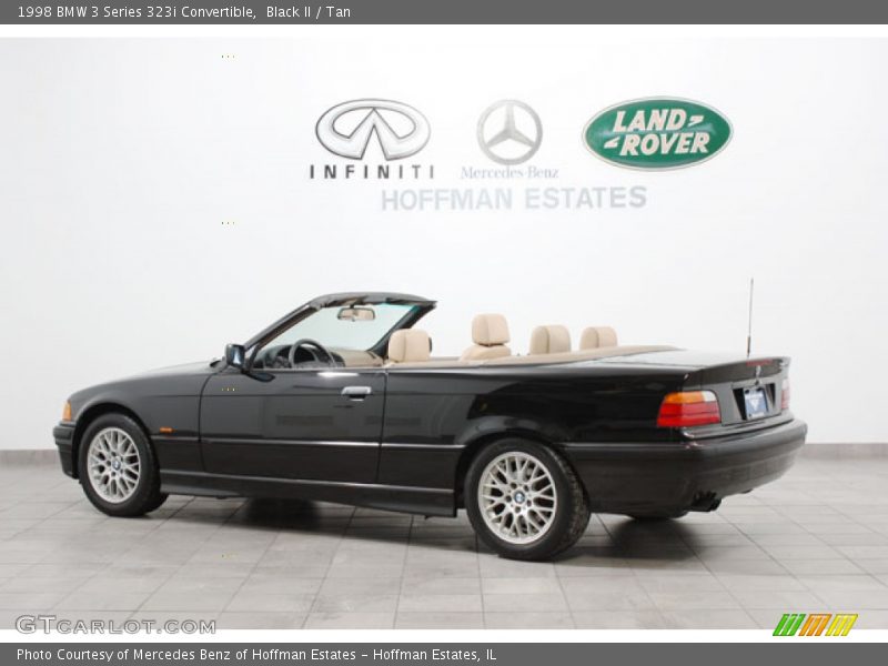 Black II / Tan 1998 BMW 3 Series 323i Convertible