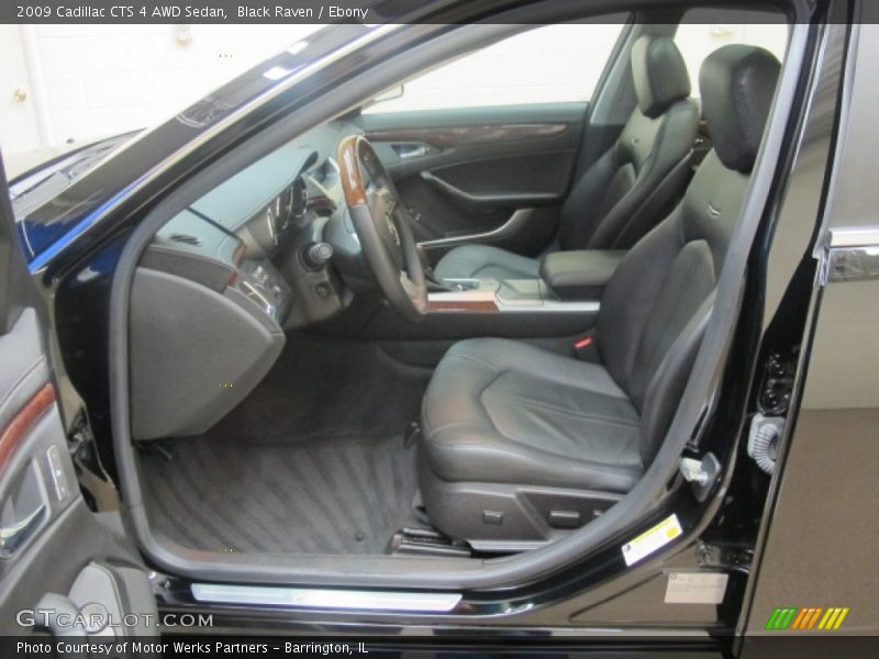 Black Raven / Ebony 2009 Cadillac CTS 4 AWD Sedan