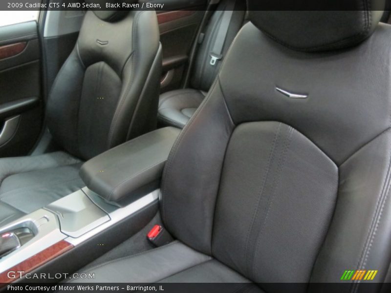Black Raven / Ebony 2009 Cadillac CTS 4 AWD Sedan