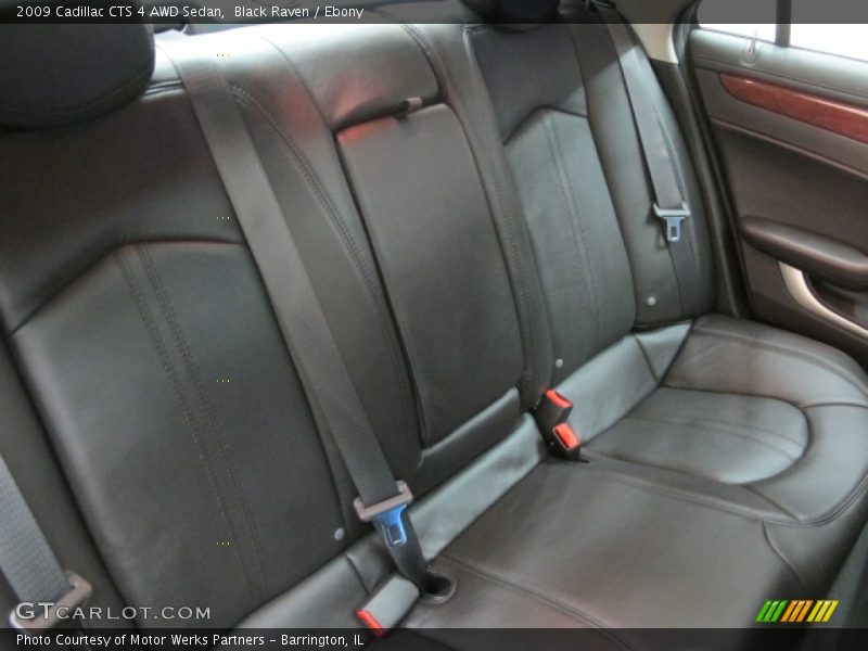 Black Raven / Ebony 2009 Cadillac CTS 4 AWD Sedan