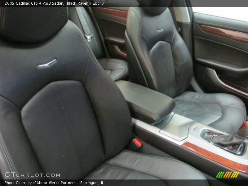 Black Raven / Ebony 2009 Cadillac CTS 4 AWD Sedan