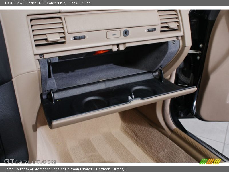Black II / Tan 1998 BMW 3 Series 323i Convertible