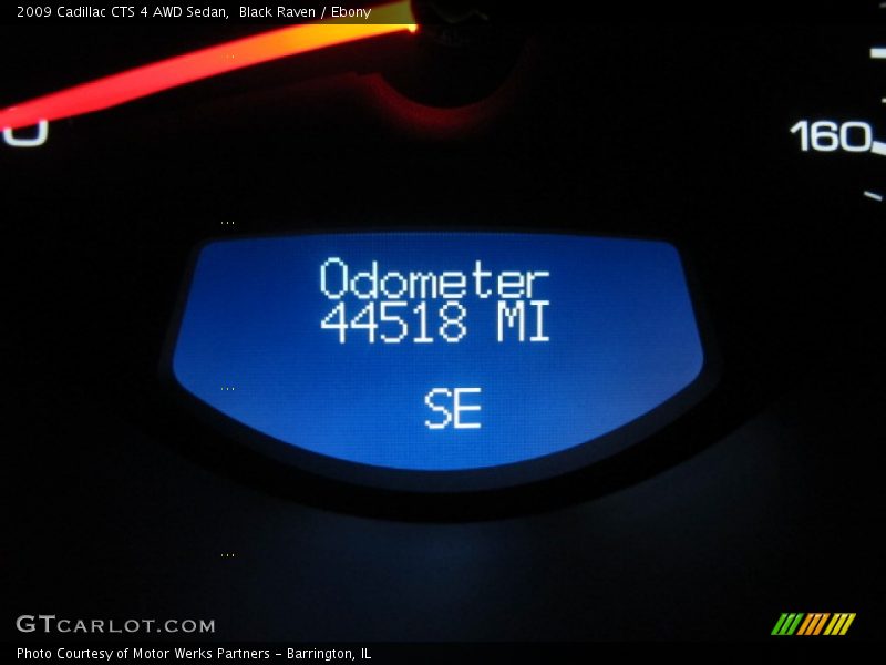Black Raven / Ebony 2009 Cadillac CTS 4 AWD Sedan