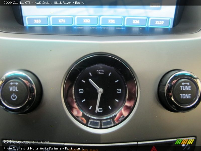 Black Raven / Ebony 2009 Cadillac CTS 4 AWD Sedan