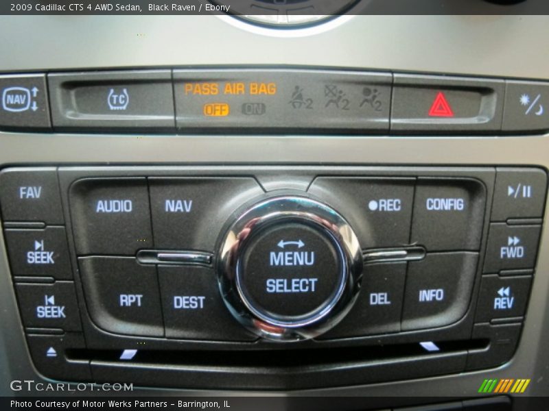 Black Raven / Ebony 2009 Cadillac CTS 4 AWD Sedan