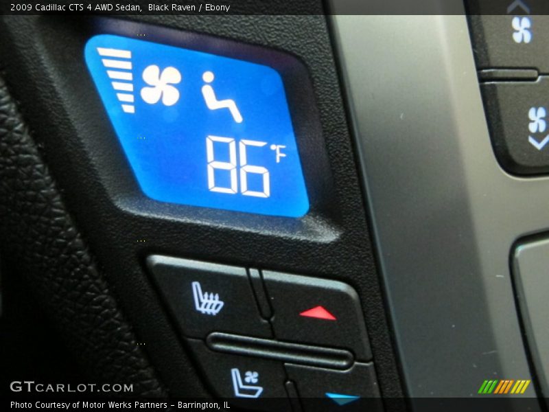Black Raven / Ebony 2009 Cadillac CTS 4 AWD Sedan