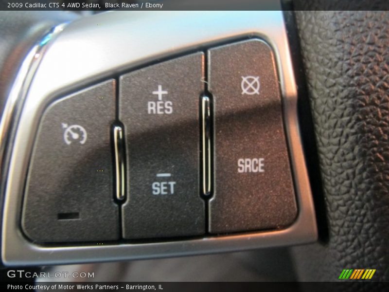 Black Raven / Ebony 2009 Cadillac CTS 4 AWD Sedan