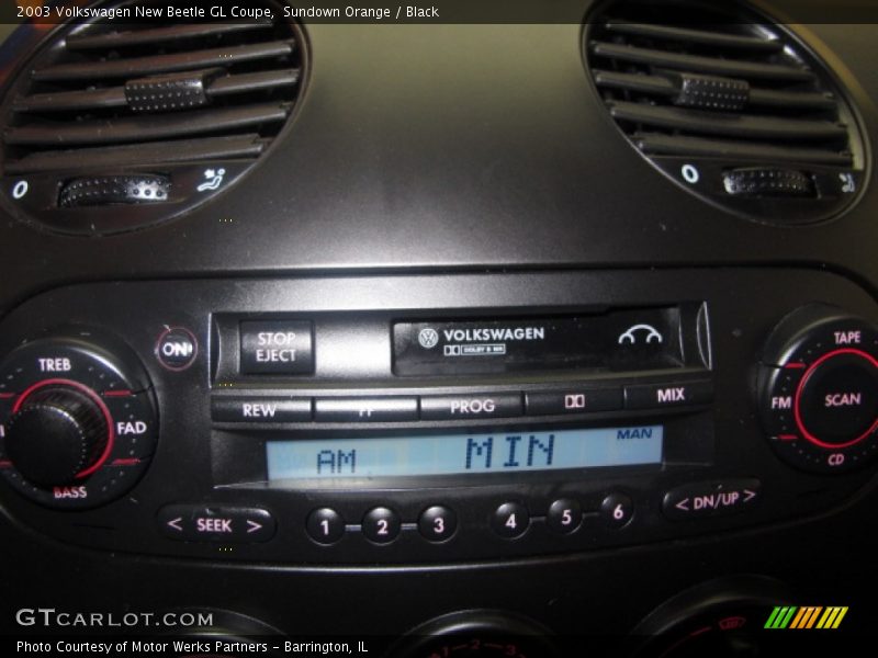 Audio System of 2003 New Beetle GL Coupe