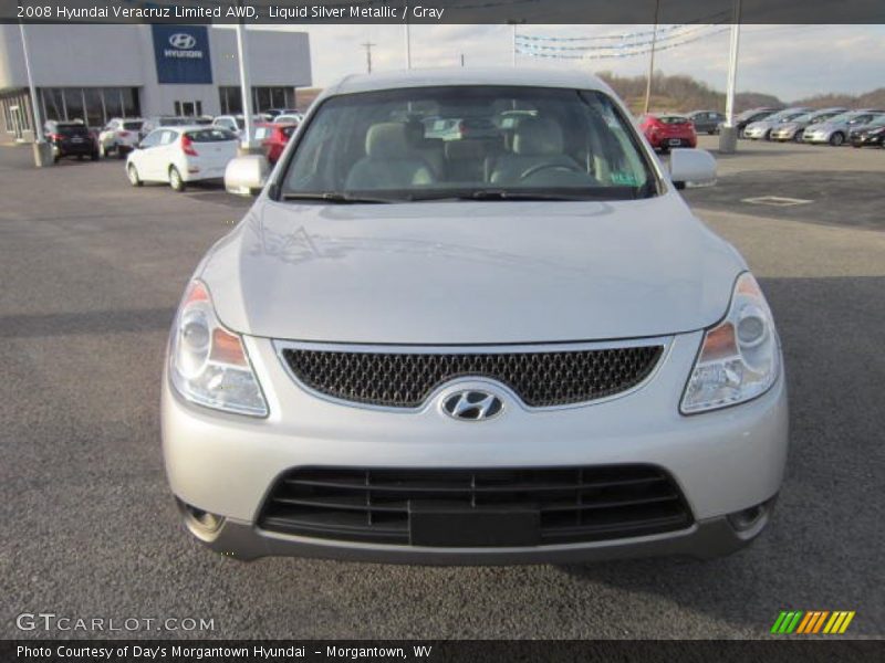 Liquid Silver Metallic / Gray 2008 Hyundai Veracruz Limited AWD
