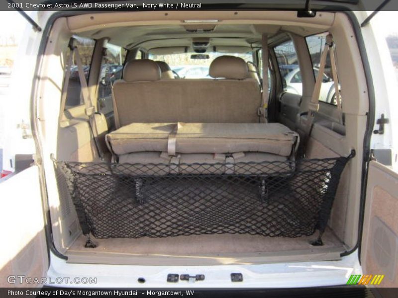 Ivory White / Neutral 2001 Chevrolet Astro LS AWD Passenger Van