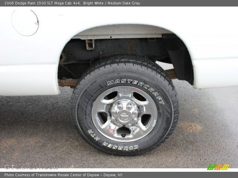 Bright White / Medium Slate Gray 2006 Dodge Ram 1500 SLT Mega Cab 4x4