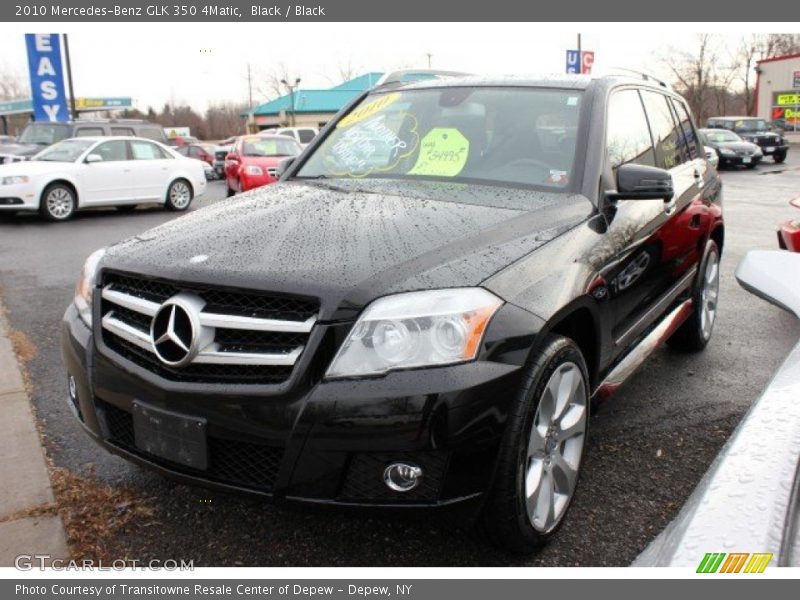 Black / Black 2010 Mercedes-Benz GLK 350 4Matic
