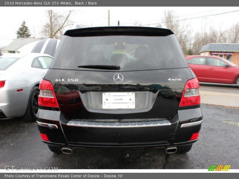 Black / Black 2010 Mercedes-Benz GLK 350 4Matic