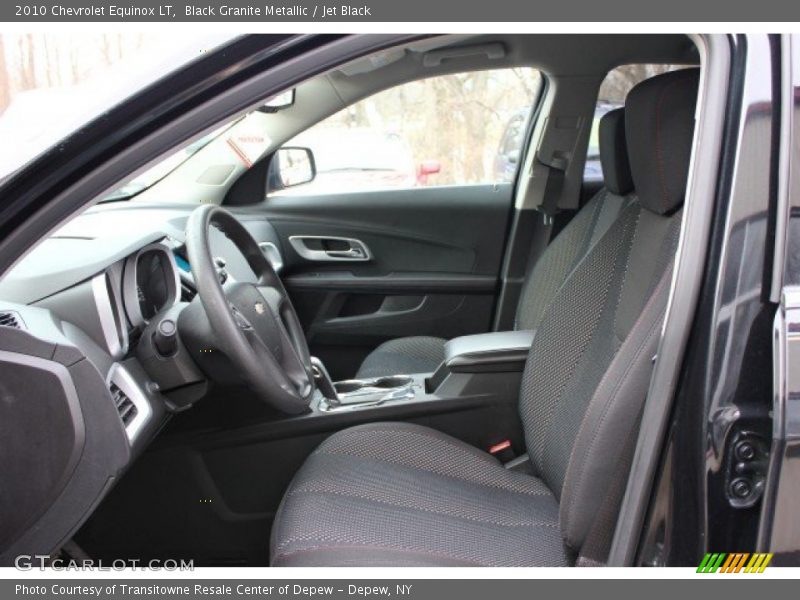 Black Granite Metallic / Jet Black 2010 Chevrolet Equinox LT