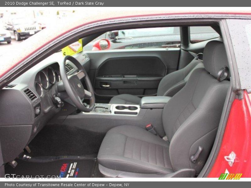 TorRed / Dark Slate Gray 2010 Dodge Challenger SE