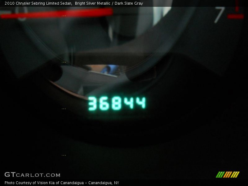 Bright Silver Metallic / Dark Slate Gray 2010 Chrysler Sebring Limited Sedan