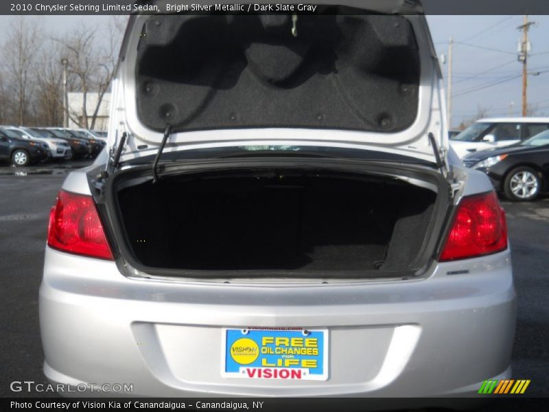 Bright Silver Metallic / Dark Slate Gray 2010 Chrysler Sebring Limited Sedan
