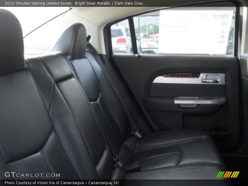 Bright Silver Metallic / Dark Slate Gray 2010 Chrysler Sebring Limited Sedan
