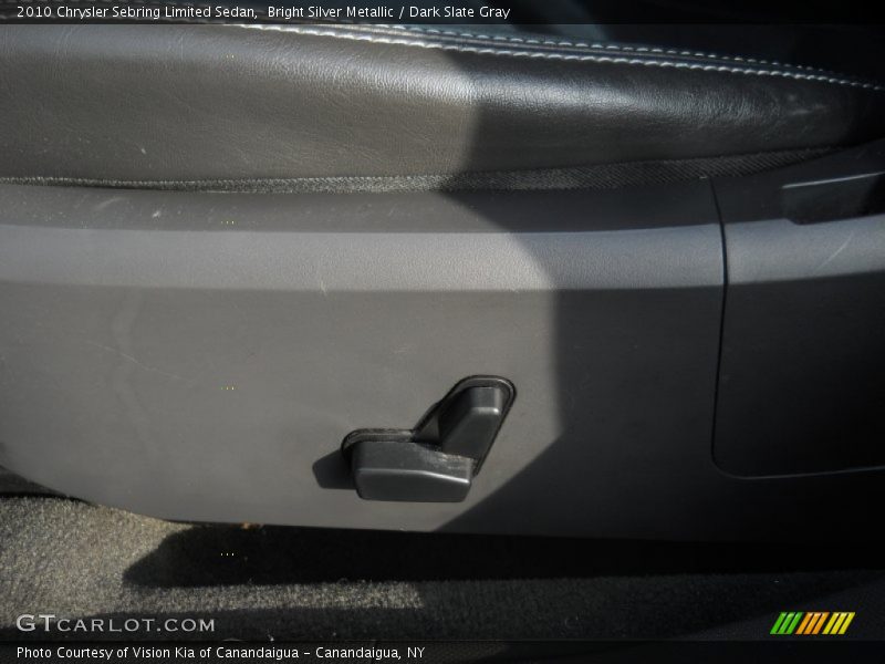 Bright Silver Metallic / Dark Slate Gray 2010 Chrysler Sebring Limited Sedan