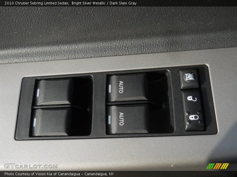 Bright Silver Metallic / Dark Slate Gray 2010 Chrysler Sebring Limited Sedan