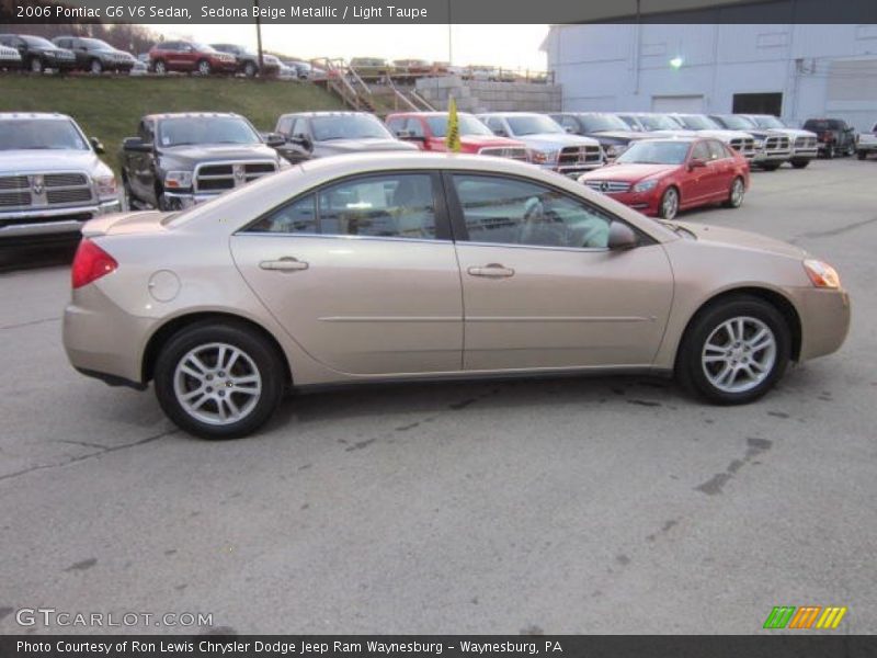 Sedona Beige Metallic / Light Taupe 2006 Pontiac G6 V6 Sedan