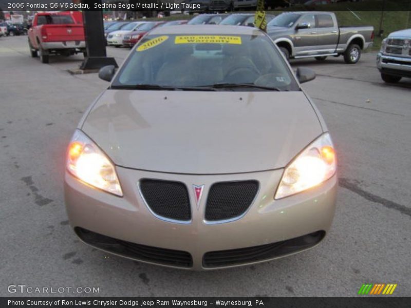 Sedona Beige Metallic / Light Taupe 2006 Pontiac G6 V6 Sedan