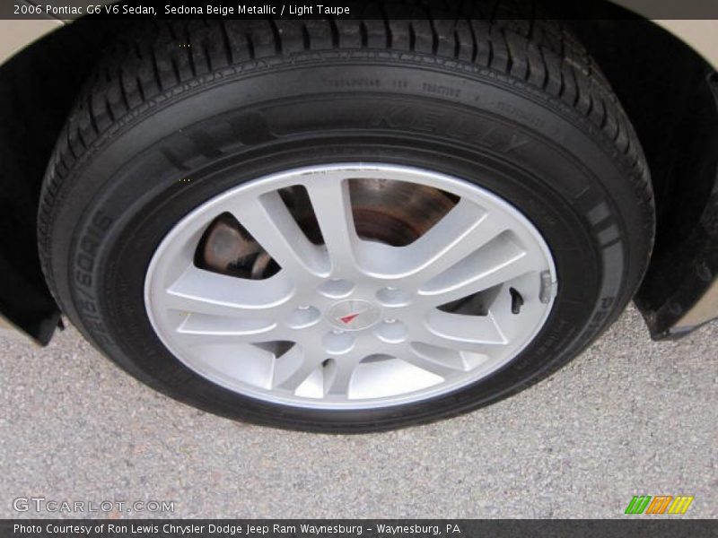 Sedona Beige Metallic / Light Taupe 2006 Pontiac G6 V6 Sedan