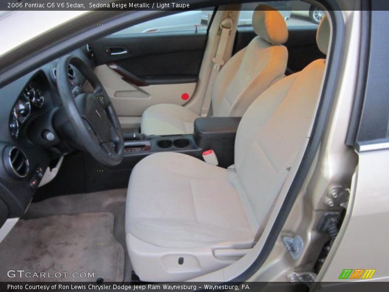 Sedona Beige Metallic / Light Taupe 2006 Pontiac G6 V6 Sedan