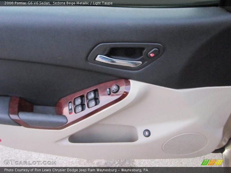 Sedona Beige Metallic / Light Taupe 2006 Pontiac G6 V6 Sedan