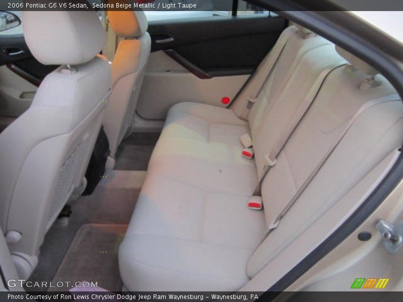 Sedona Beige Metallic / Light Taupe 2006 Pontiac G6 V6 Sedan