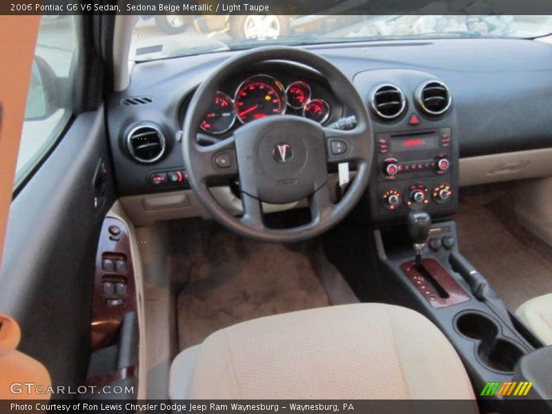 Sedona Beige Metallic / Light Taupe 2006 Pontiac G6 V6 Sedan