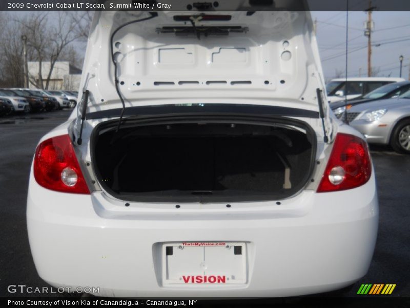 Summit White / Gray 2009 Chevrolet Cobalt LT Sedan