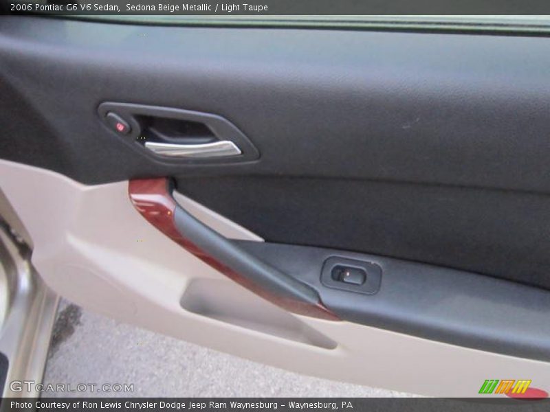 Sedona Beige Metallic / Light Taupe 2006 Pontiac G6 V6 Sedan