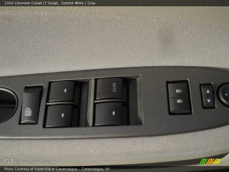 Summit White / Gray 2009 Chevrolet Cobalt LT Sedan