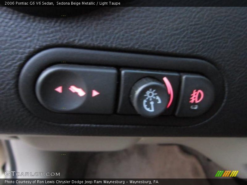Sedona Beige Metallic / Light Taupe 2006 Pontiac G6 V6 Sedan