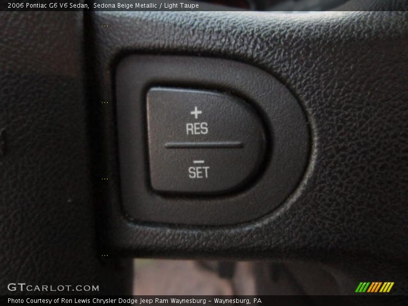 Sedona Beige Metallic / Light Taupe 2006 Pontiac G6 V6 Sedan