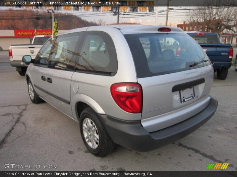 Bright Silver Metallic / Medium Slate Gray 2006 Dodge Caravan SE