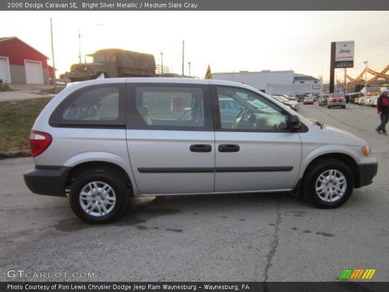 Bright Silver Metallic / Medium Slate Gray 2006 Dodge Caravan SE