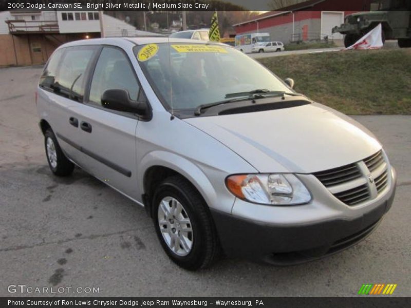 Bright Silver Metallic / Medium Slate Gray 2006 Dodge Caravan SE