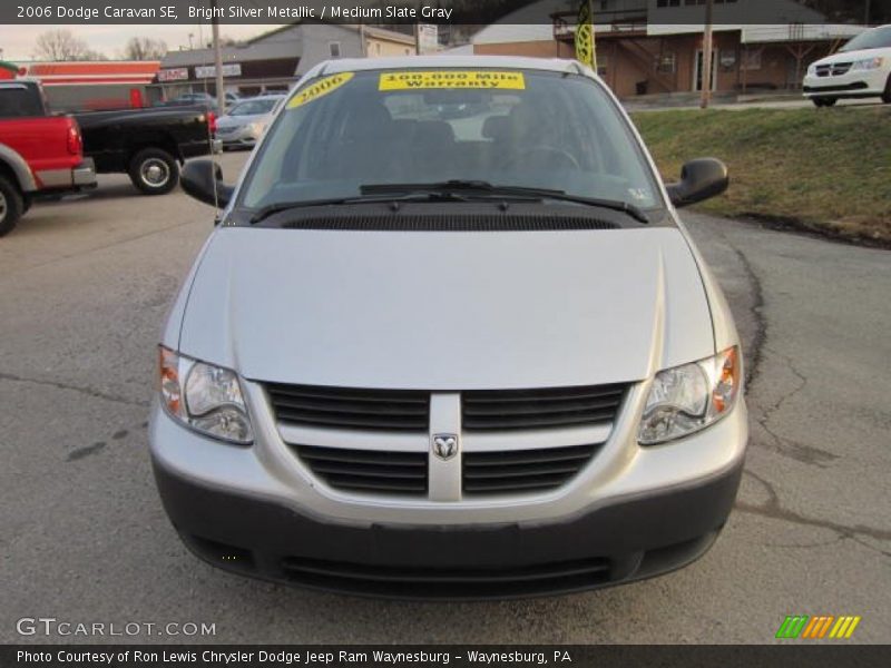 Bright Silver Metallic / Medium Slate Gray 2006 Dodge Caravan SE