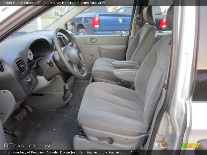 Bright Silver Metallic / Medium Slate Gray 2006 Dodge Caravan SE